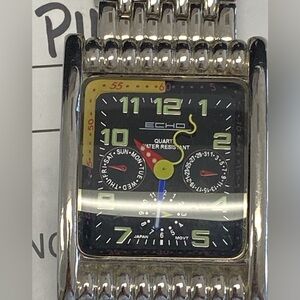 Echo Quartz Water Resistant Men's Watch
